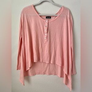 Nasty Gal Pink Blouse